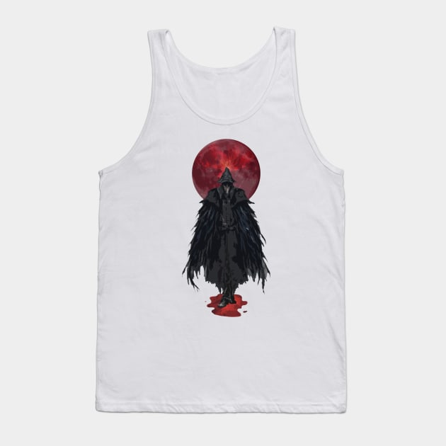 Hunter and Blood Moon Tank Top by Scailaret